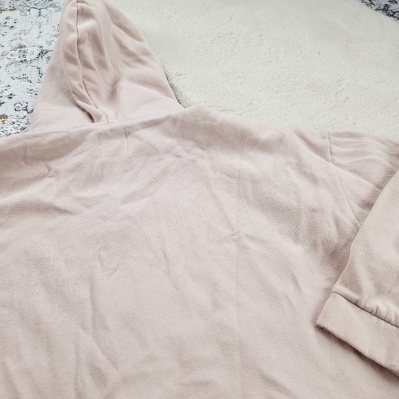 Fabletics x Demi Lovato Workout Cropped Pink Zip Hoodie Jacket XXL - Picture 14 of 15